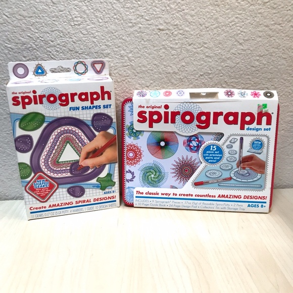Spirograph Other - Spirograph sets. Original in Tin & Fun Shapes Set. EUC.